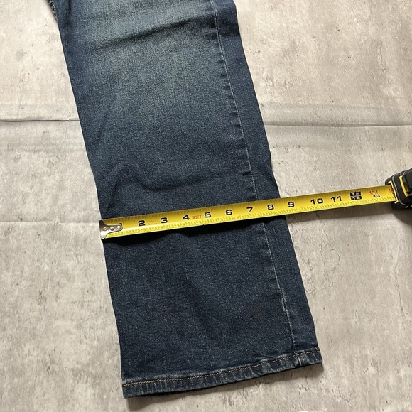 Levis Signature Jeans S51 Straight CottonBlue Denim Men's Size 36x30 Strecth - Picture 4 of 13